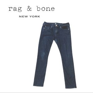 Rag & Bone Women's Skinny Jeans - Dark Blue